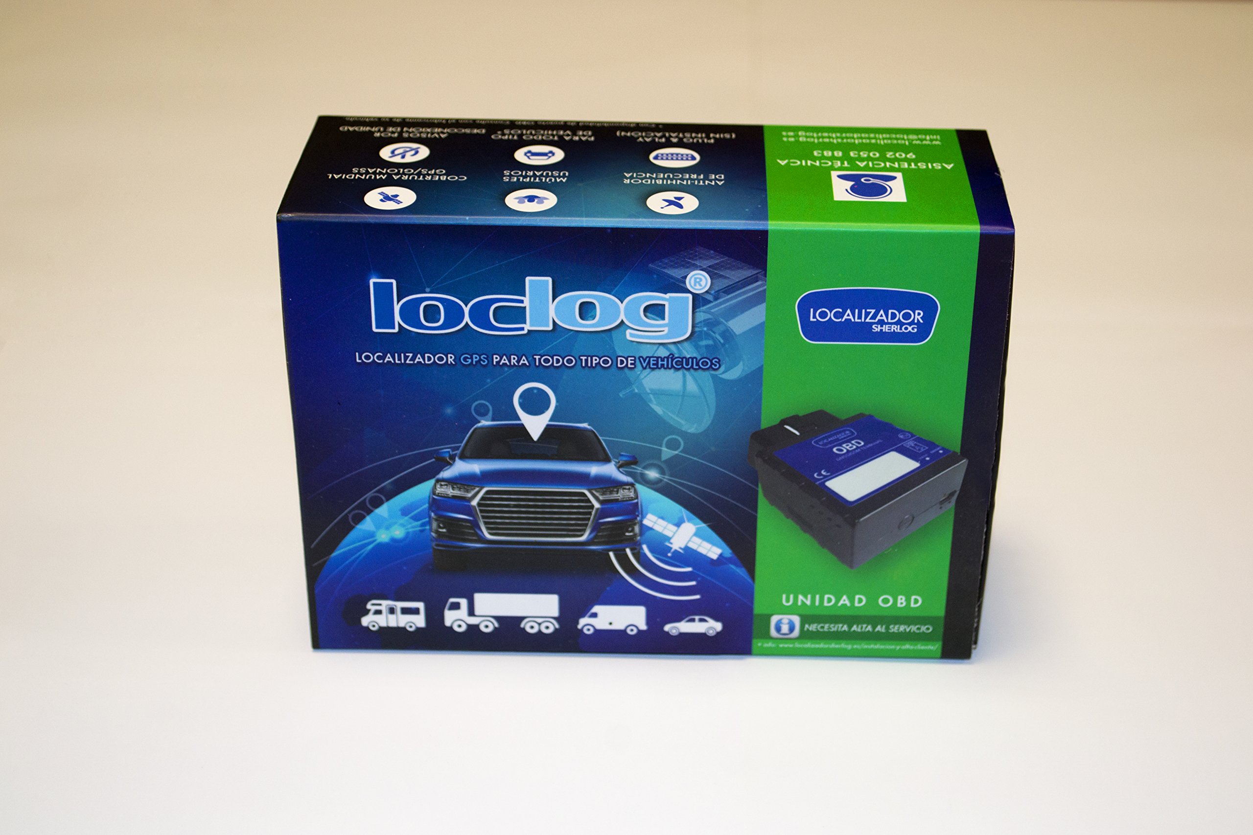 Traceur GPS/GLONASS OBD sherlog