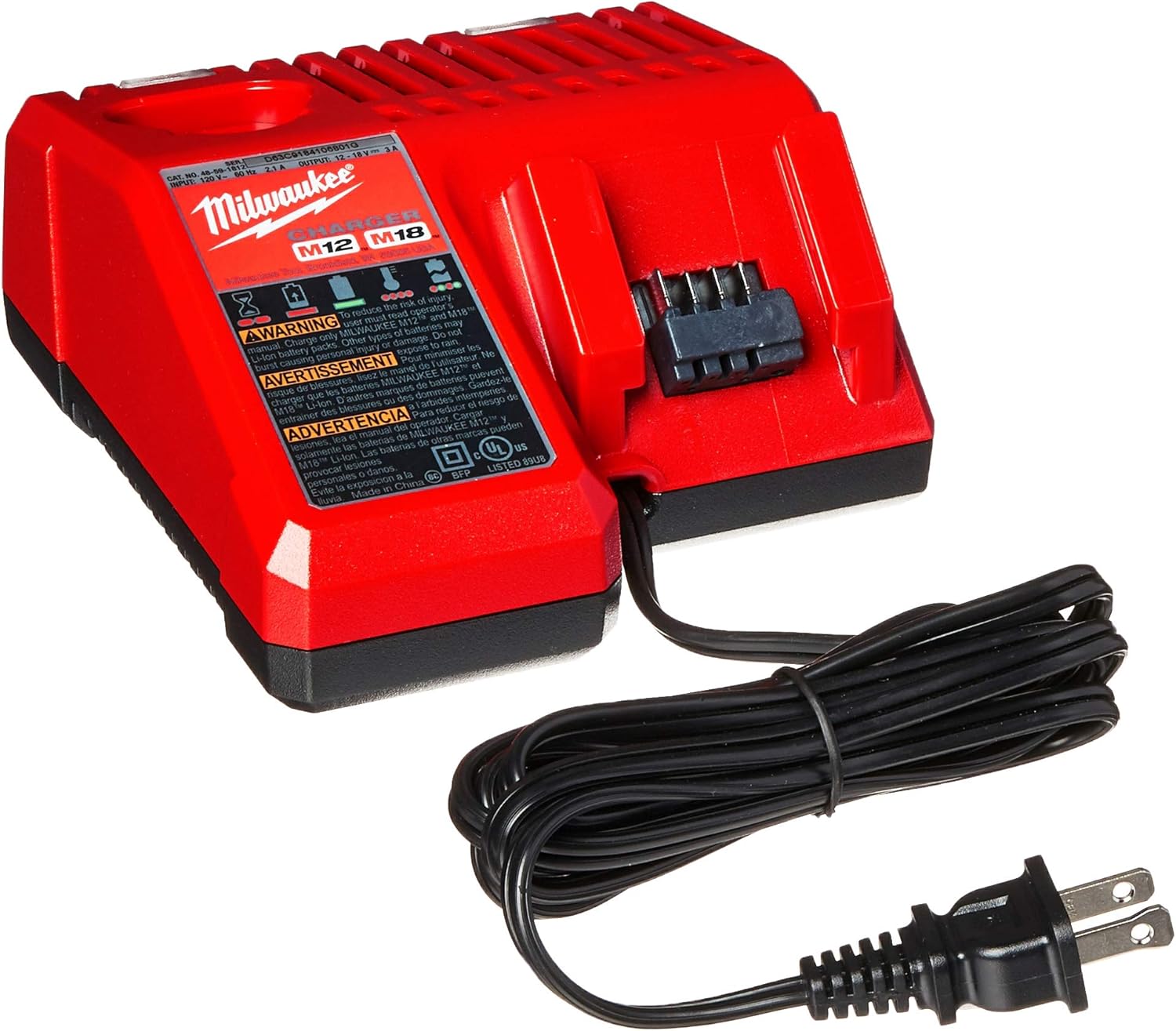Milwaukee 2697-22 M18 18-Volt 1/2-Inch 2-Tool Combo Kit Includes Charger, Battery (2) and Bag