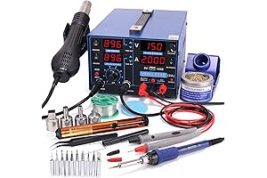 YIHUA 853D 2A USB Estación de Calor y Soldadura