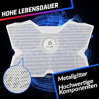 KLIM Wind Laptop Hűtő - 4 Ventilátoros Hűtőpad PC, Mac, Xbox, PS4 Eszközökhöz - USB Tápellátású, Stabil, Csendes - 11-17" Méretű Laptopokhoz 4