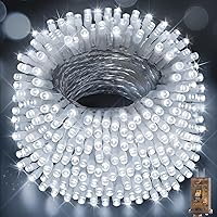 Vista 14 de Hezbjiti Luces de Cadena Navideñas LED de 1000 LED 403 Pies para Exteriores, 8 Modos de Iluminación IP44 Luces de Hadas Impermeables
