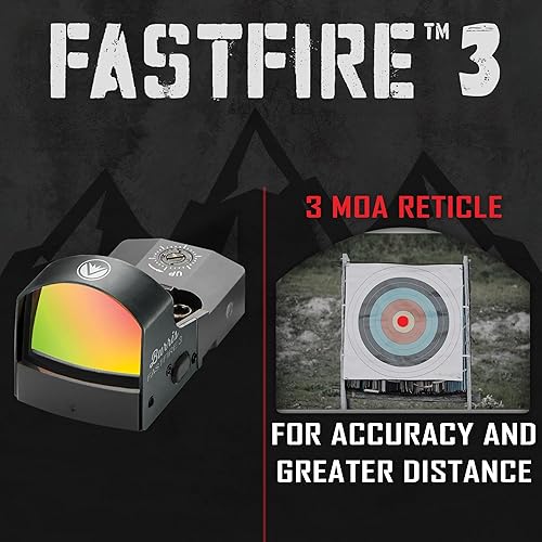 Miniatura 6 de Burris Optics RT-6 - Kit de mira telescópica de 1-0.236 x 0.945 in - Alcance, Fastfire, montaje PEPR, 200475, negro