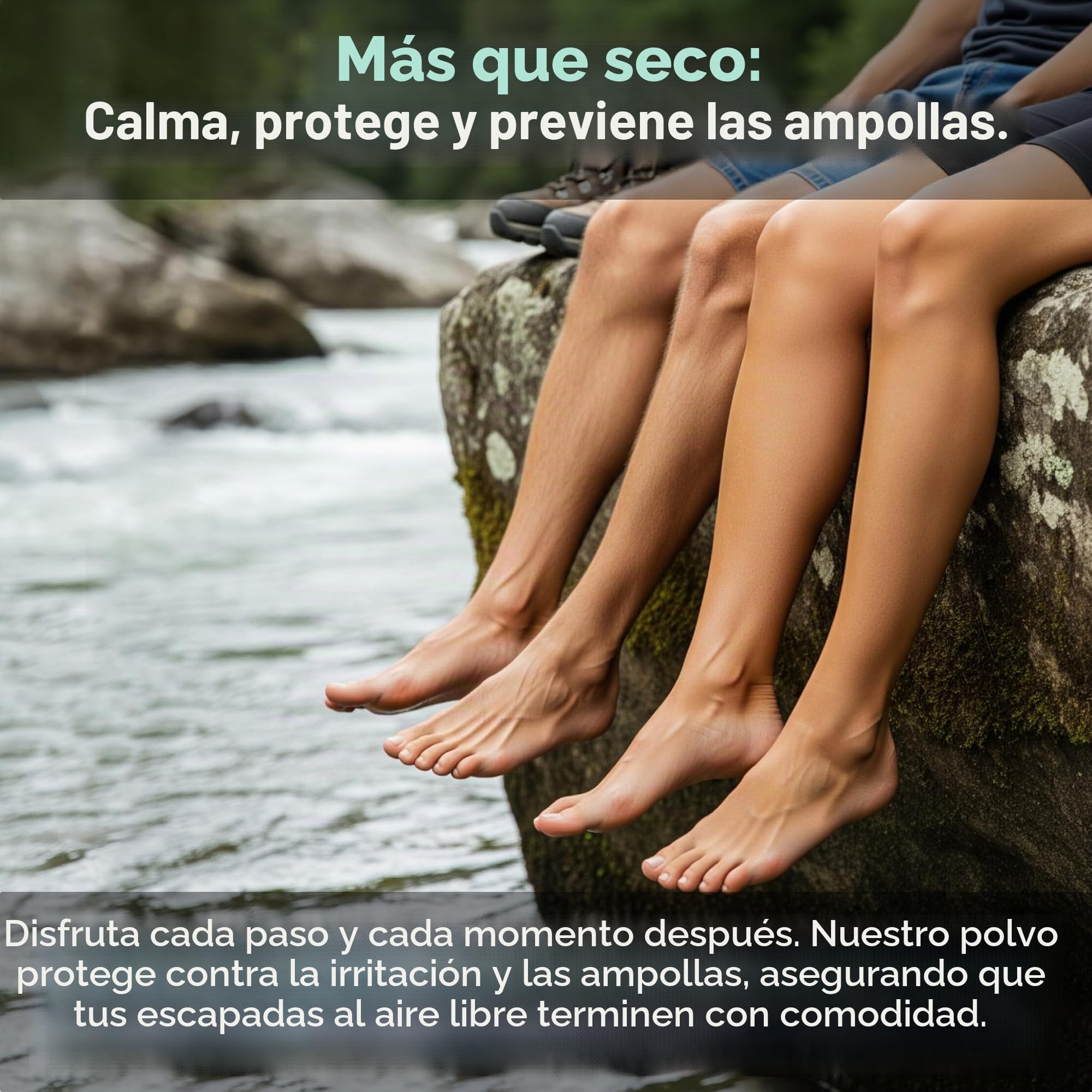 Lumi Outdoors Spray desodorante natural para zapatos y polvo para pies, eucalipto limón y polvo para pies