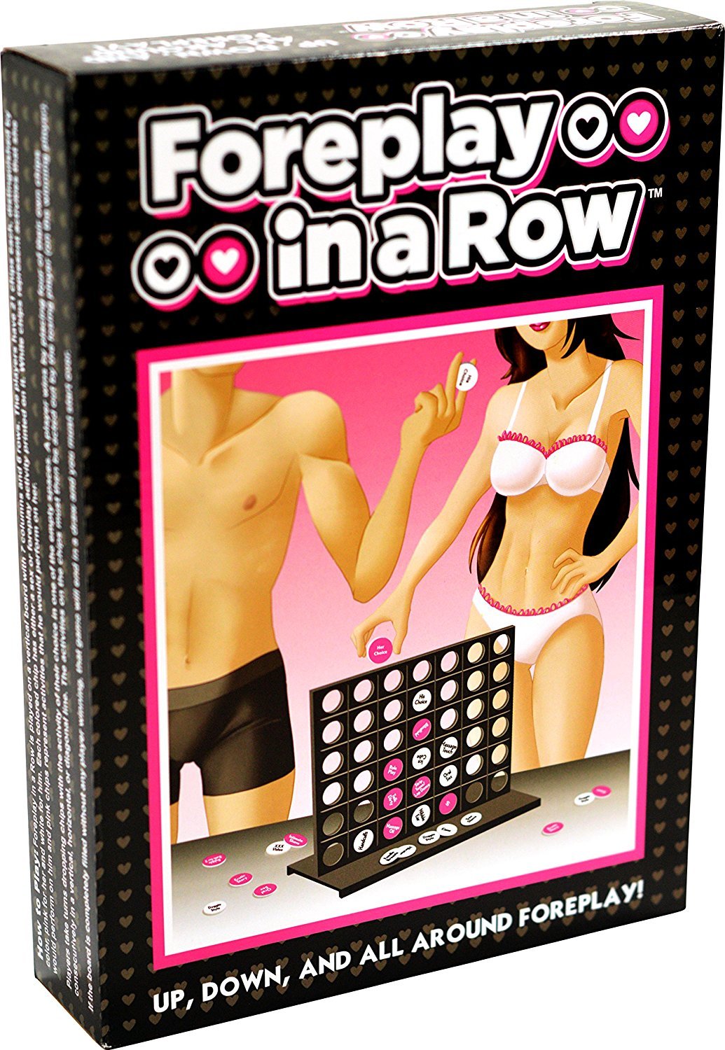 Foreplay in a Row - Adult Board Game For Couples - Bundle - 2 Items by MFKS Games