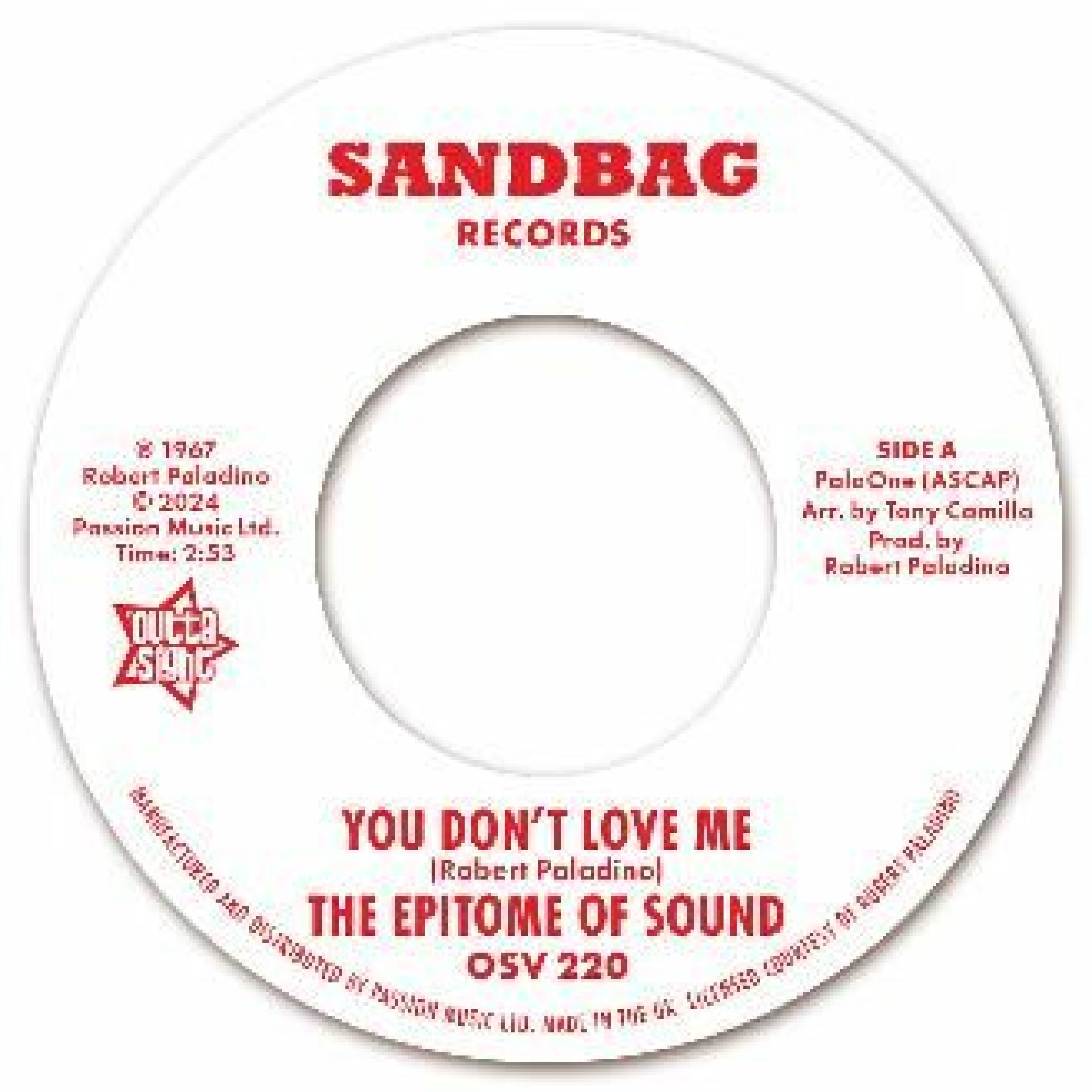 You Don't Love Me / Where Were You [7" VINYL]