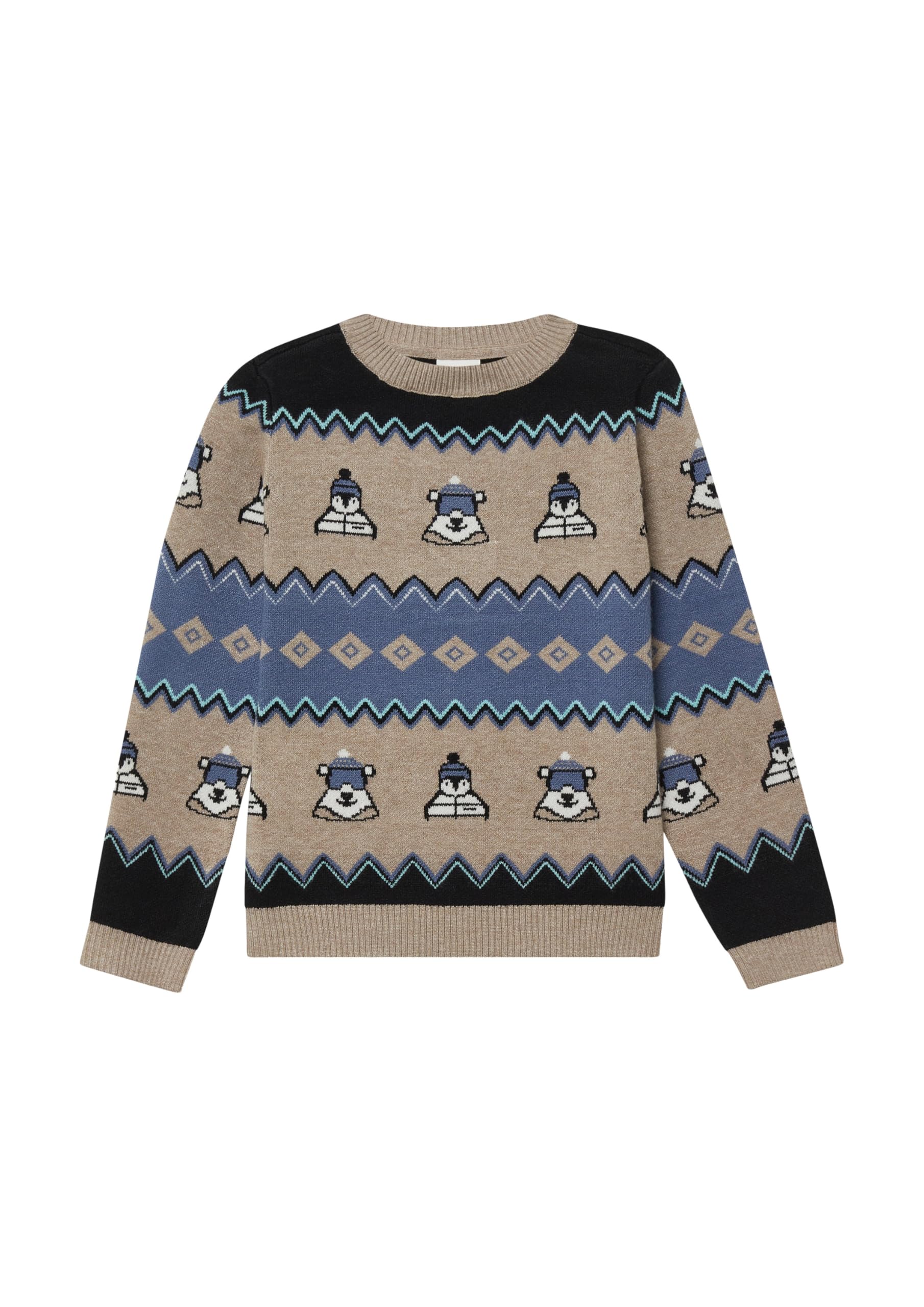 Jersey s.Oliver Junior 2173455 de punto fino con acabados de alta costura infantil 7
