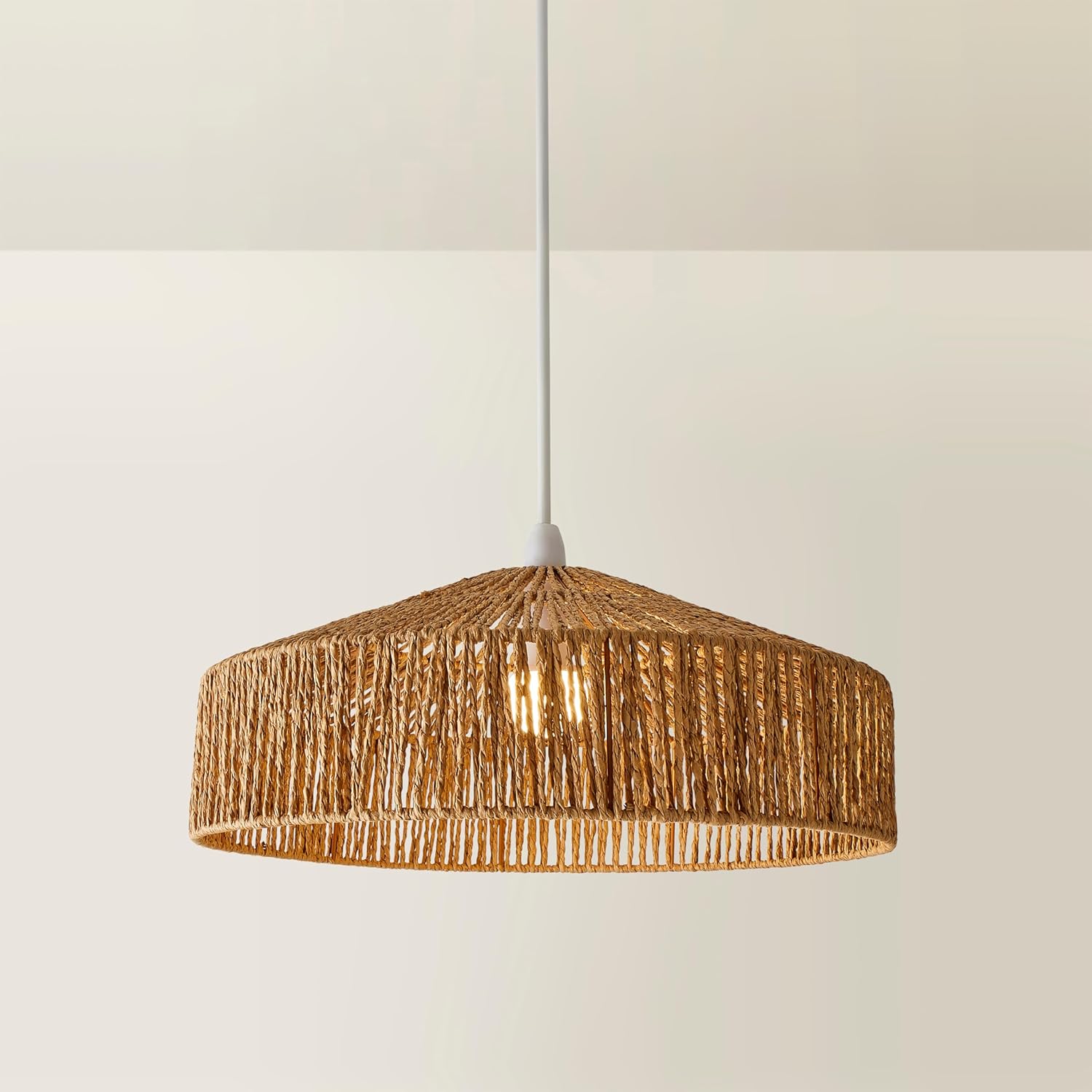 SEEBLEN Farmhouse Wood Chandelier

