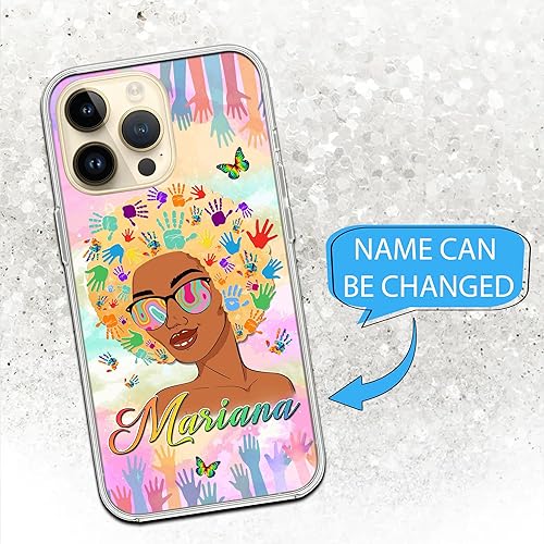 Miniatura 8 de Funda de teléfono con nombre personalizado, diseño de cerdos, diseño divertido de animales de granja, regalo para amantes de los cerdos para niñas y