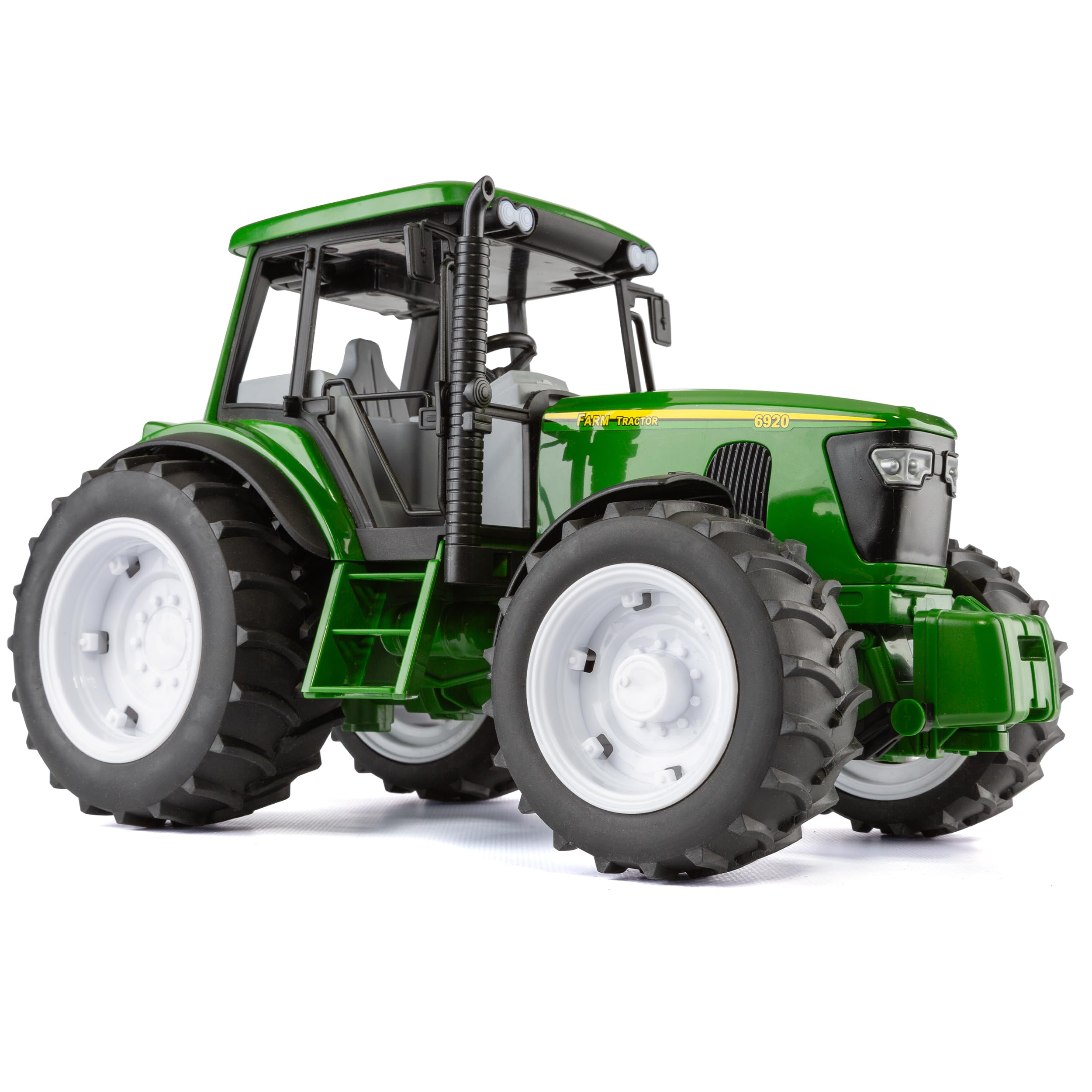 MOLTO - Tractor Infantil con Motor, Escala 1:16 Luces y Sonidos Molto Farm, Juguete Educativo con Arranque, Bocina y Marcha Atrás, Juguete de Granja, + 3 Años — view 2