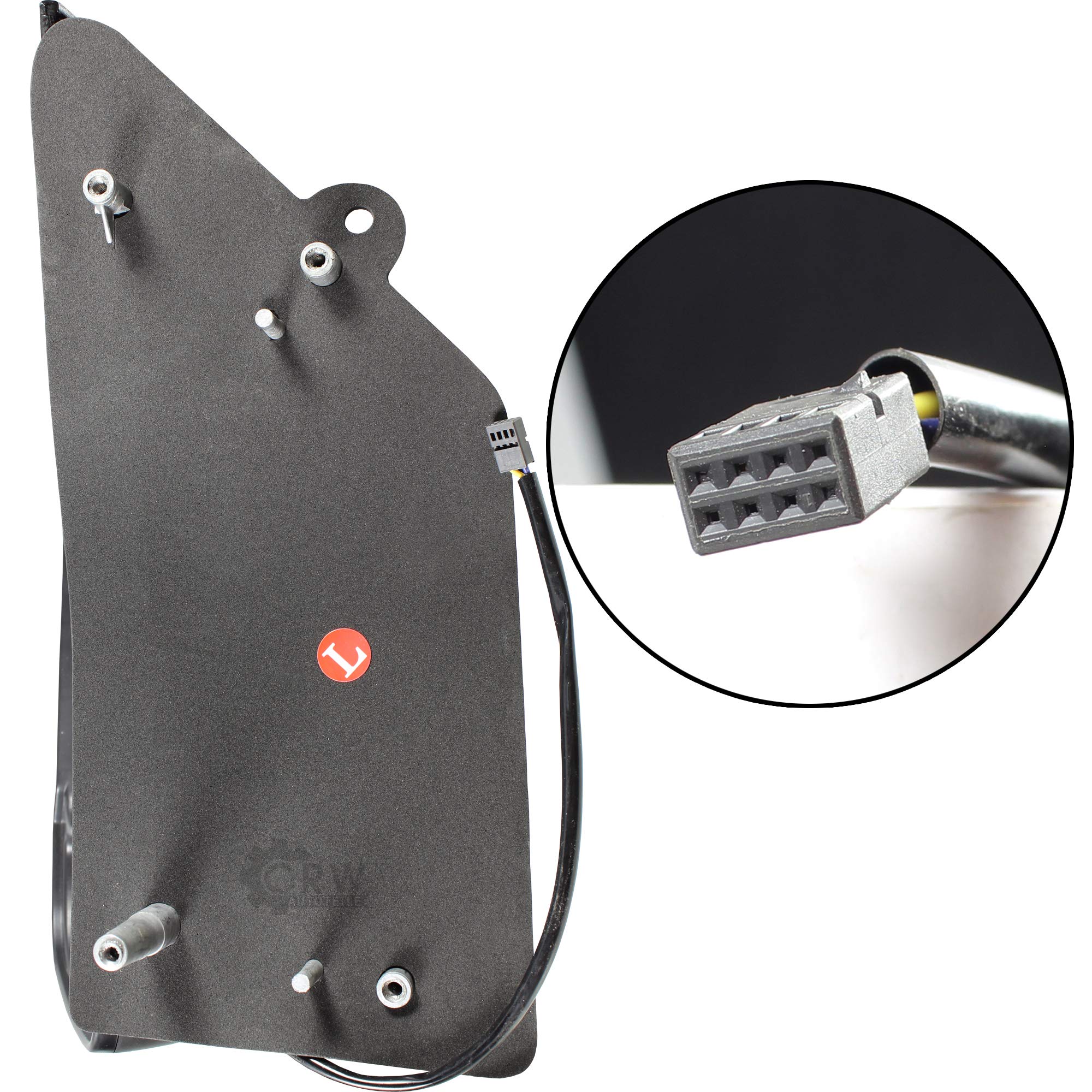 QR-PARTS Buitenspiegel rechts voor Boxer Ducato Jumper bj. 06