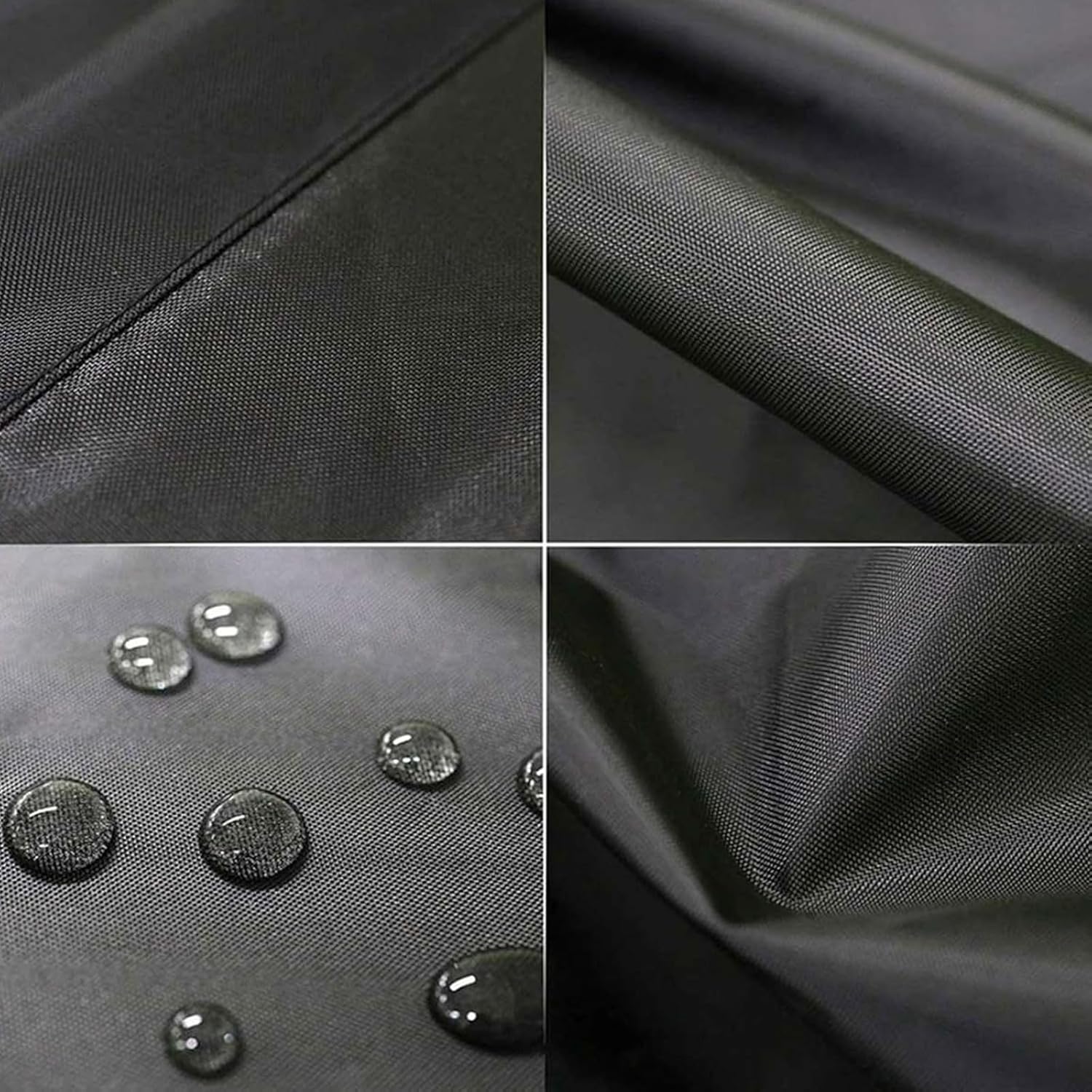 Washing Machine Cover, 420D Oxford Waterproof Sunscreen Dirt Repellent Full Covered Top Front Loading Washer Tumble Dryer Case Dustproof Zipper, for Laundry Kitchen Home (Black,65x77x94cm)