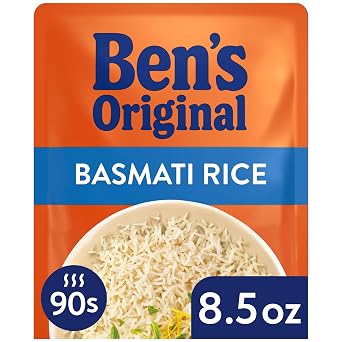 BENS ORIGINAL Ready Rice Basmati Rice, Easy Side Dish, 8.5 oz Pouch