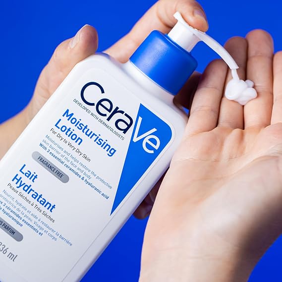 CeraVe Face Moisturiser with Ceramides for Normal to Very Dry Skin, 236ml