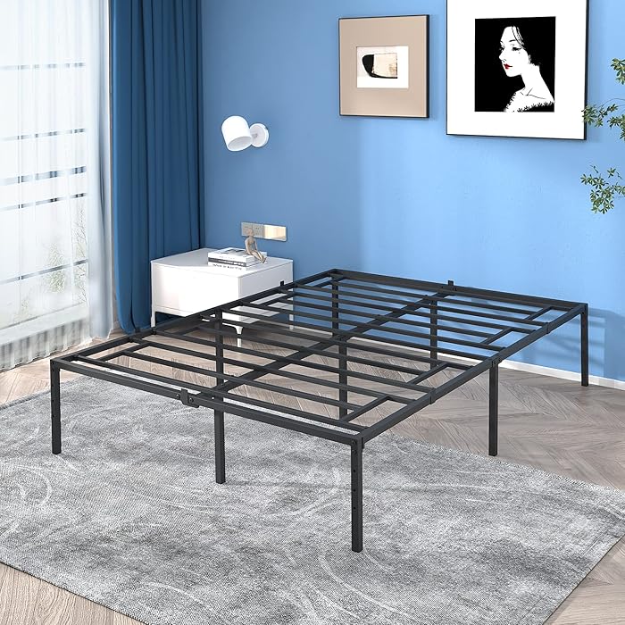Buy iHomy Bed Frame Full Bed Frame Twin Size Platform Bed Frame with