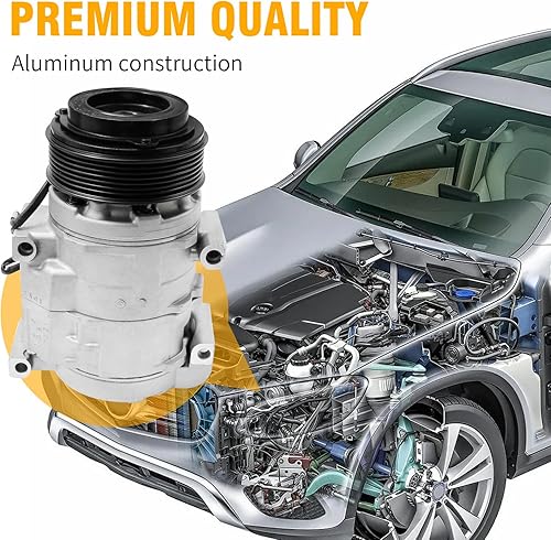 Miniatura 4 de Compresor de AC con embrague de repuesto para Lexus GX460 Toyota Land Cruiser Sequoia 10SR19C CO29109C
