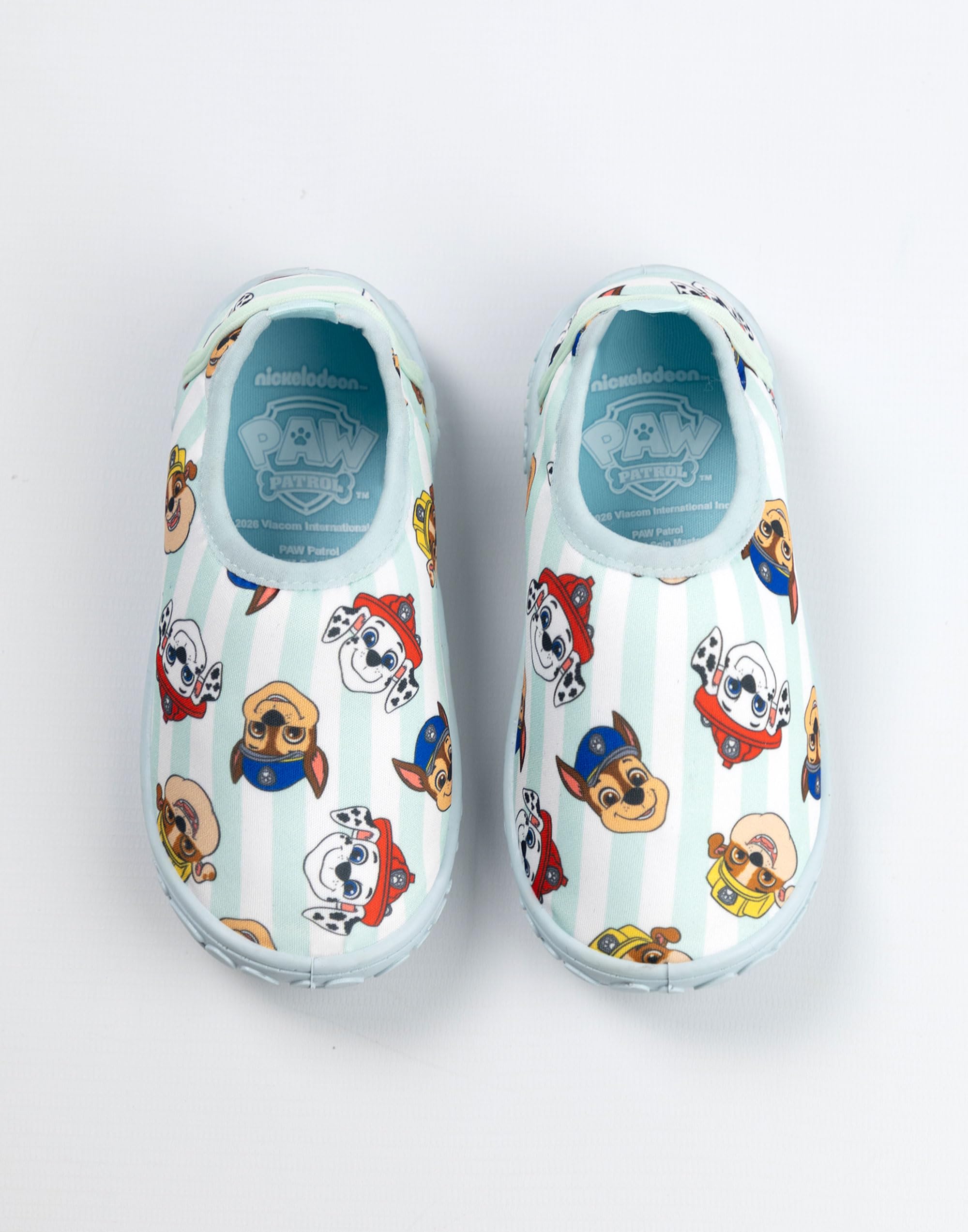 Paw Patrol Scarpe da Acqua Blu Chase Marshall | Scarpe da Acqua Leggere con Linguetta e Design ad Asciugatura Rapida | Abbigliamento Estivo da Spiaggia per Bambini | Calzature da Spiaggia per Piscina