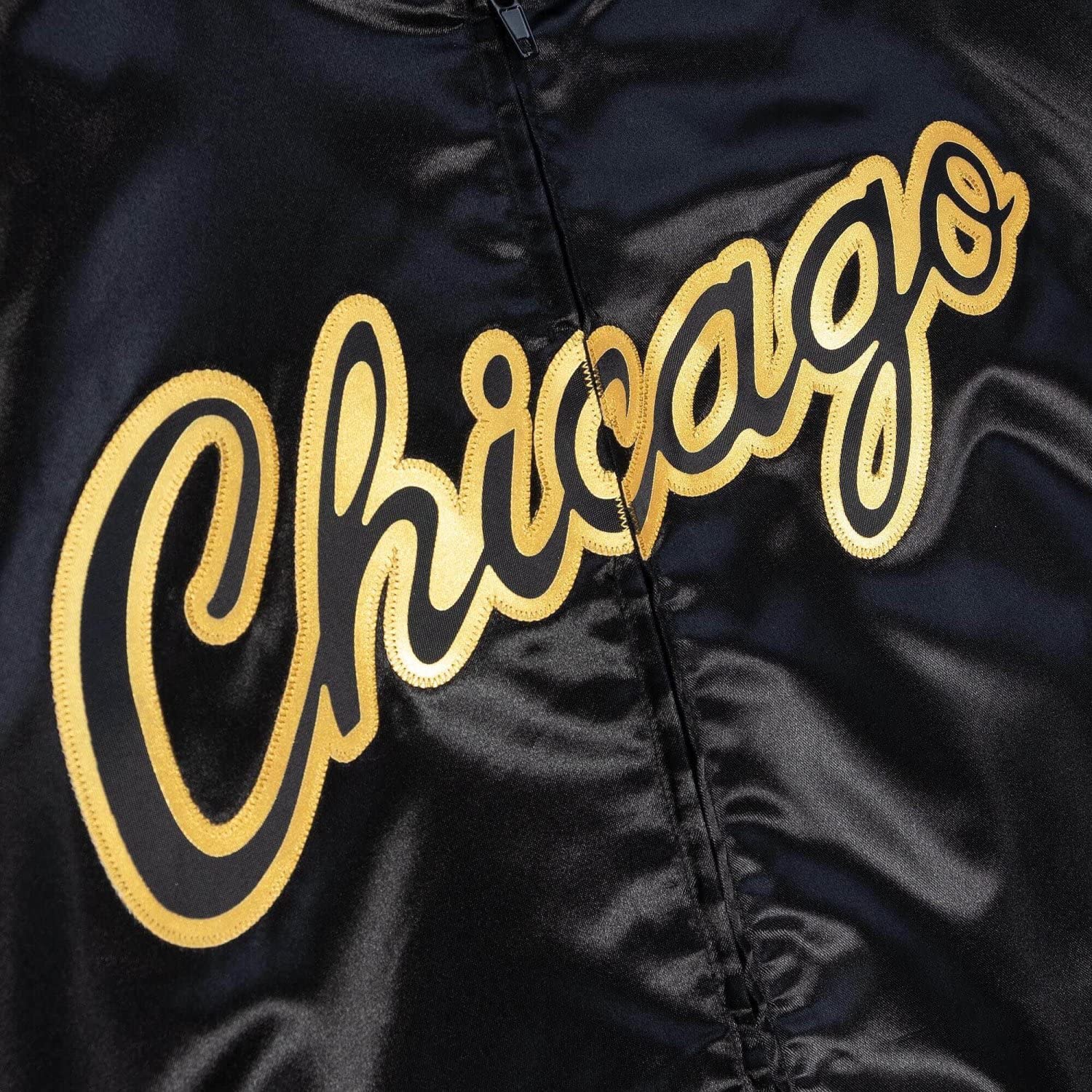 Mitchell & Ness M&N Big Face 4.0 Satin Jacket - NBA Chicago Bulls