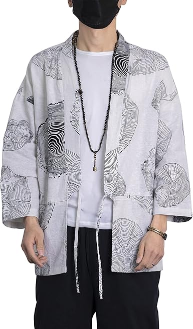 gray kimono cardigan
