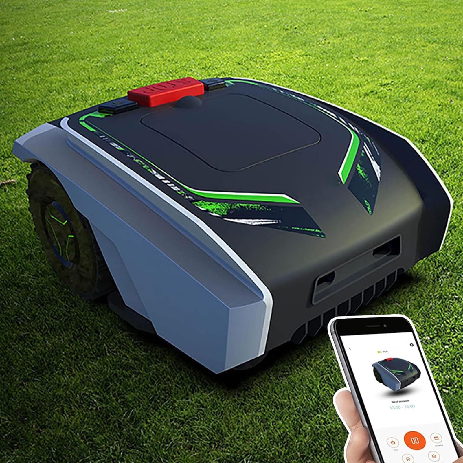 Kindevieft Robot Tondeuse à Gazon Automatique — vue 2