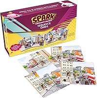 Vista 8 de Tarjetas de secuenciación para contar historias, juego de terapia del habla, materiales de educación especial, construcción de oraciones, resolución