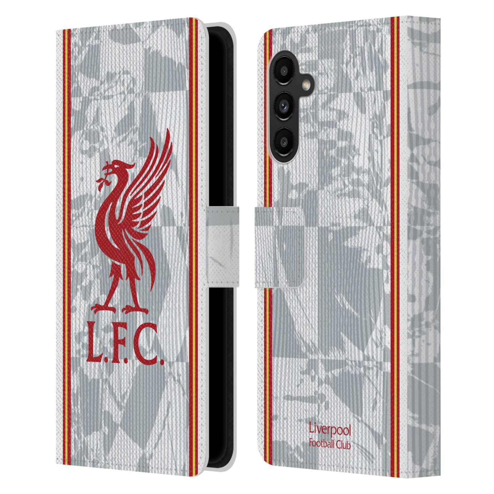 Head Case Designs Officially Licensed Liverpool Football Club Third Kit 2024/25 Leather Wallet Case Compatible With Samsung Galaxy A13 5G (2021) — image 1