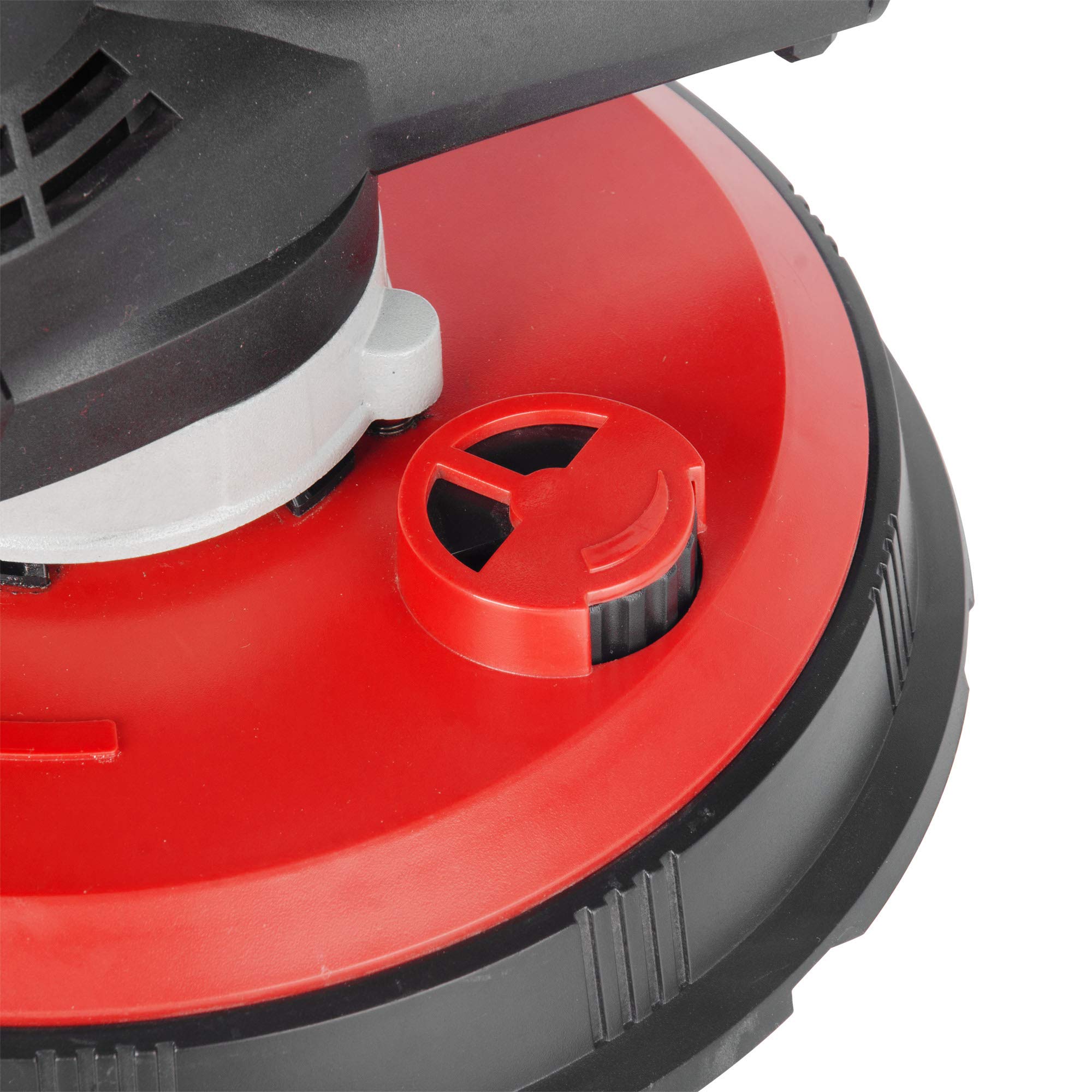 Matrix Profi Trockenbauschleifer 1280Watt Deckenschleifer Wandschleifer DWS 1280-2 | 225mm | 230V | inkl. Absaugschlauch, Staubfangsack, Tragegurt, Ersatzkohlen, Schleifpapier, Soft-Griff, 4m Kabel
