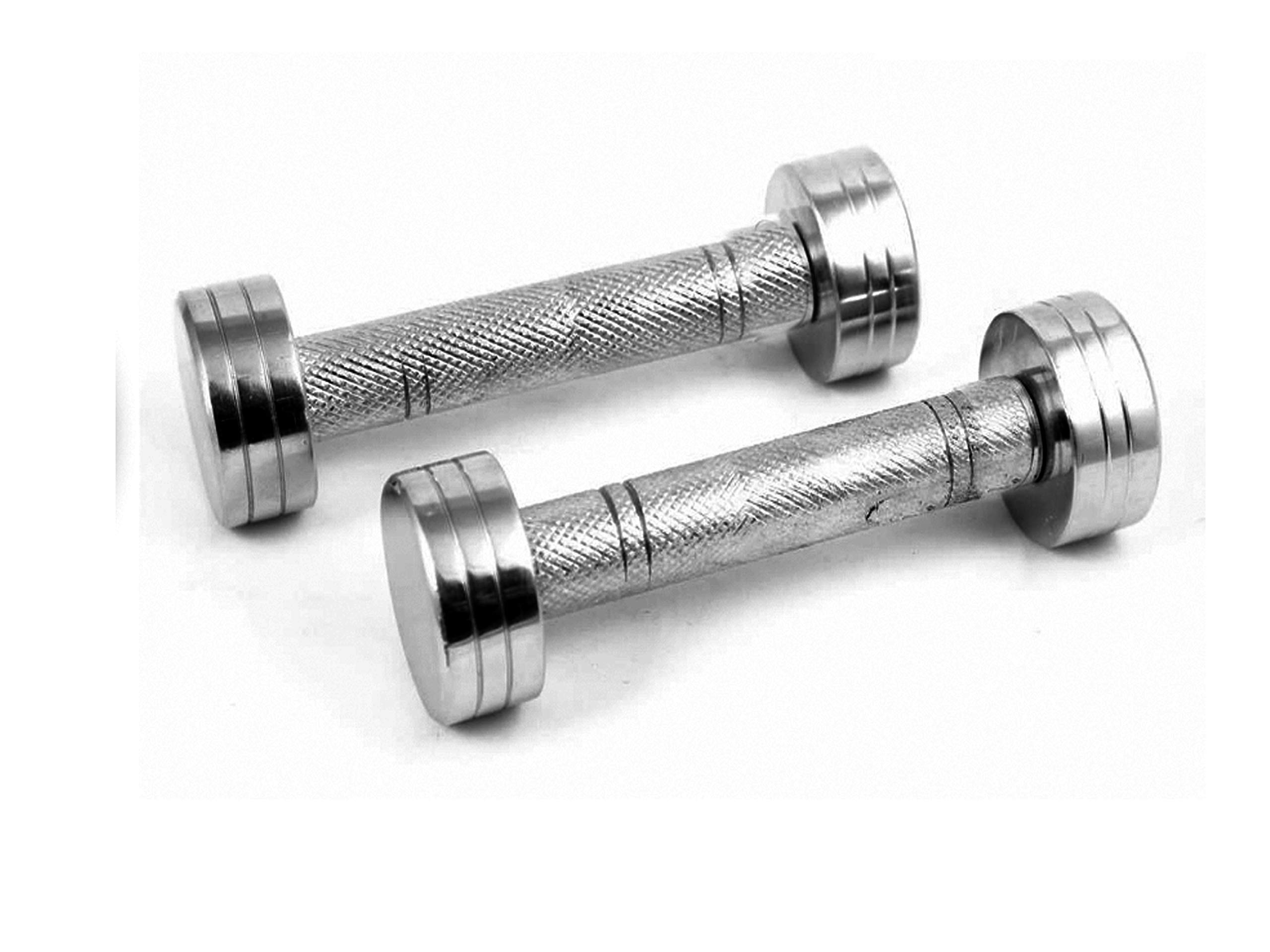 FratiiSinghs 2Kg Steel Dumbbells {Pack of 2 Dumbbells of 2kg} (B08JRVKGQF) Amazon Price History, Amazon Price Tracker