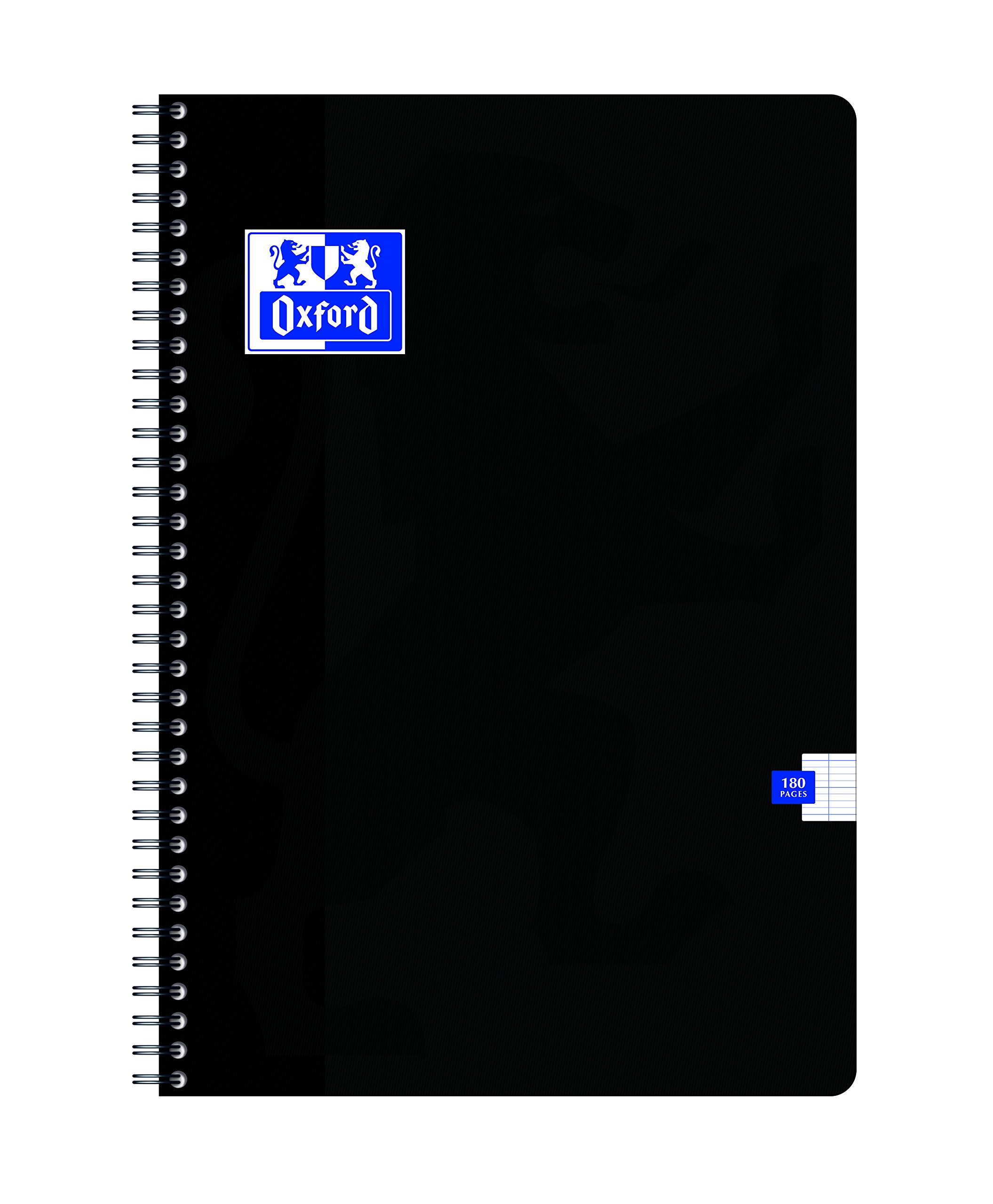 Oxford 100103358 Ufficio Classique Workbook plaid 21 x 29,7 centimetri 180 pagine 5 pezzi