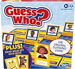 Jeu de société Hasbro Devine Qui ? avec des personnes et des animaux de compagnie, le jeu de devinettes original pour les enfants de 6 ans et plus, comprend des cartes de personnes et des cartes d'animaux (anglais), F1360