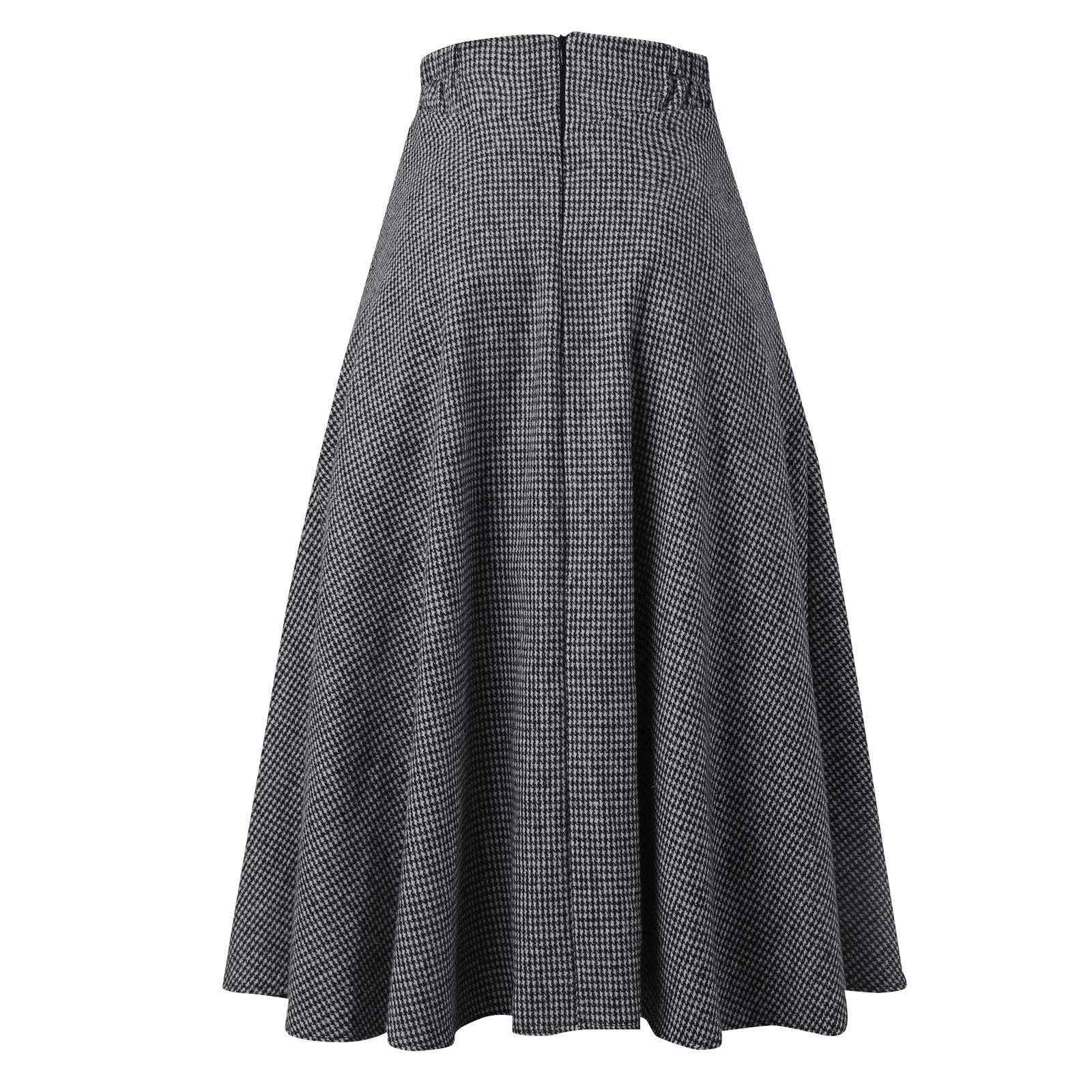 Faldas Mujer Ballet, Falda Larga Mujer Estampado Floral, Minifalda Midi Cuadros Escoceses Adelgazantes Cintura Alta Corte A CáLida Y Texturizada con Ajuste Minifalda Falda Larga Faldas Vaqueras