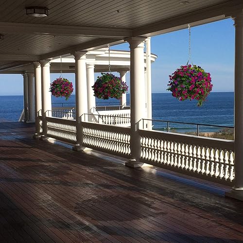 Miniatura 7 de Blue Donuts Ganchos giratorios, multifuncionales para colgar, tornillos y anclajes incluidos, 2 juegos por paquete (cromado)