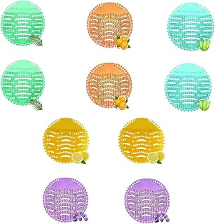 Ella Urinal Screen Toilet mat Fresh Scented Anti-Splash with Air Freshener Deodorizer Long Bristle Splash Reducing Urinal ... Price In India