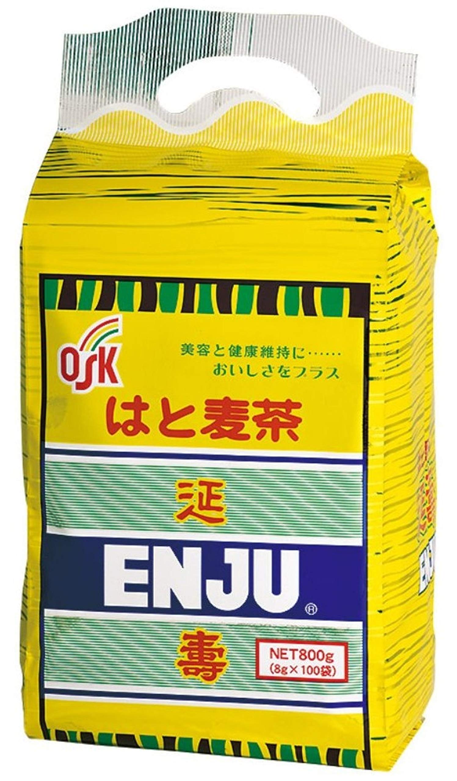 OSK(オーエスケー) 徳用はと麦茶延寿ティーパック800g(8g×100袋)