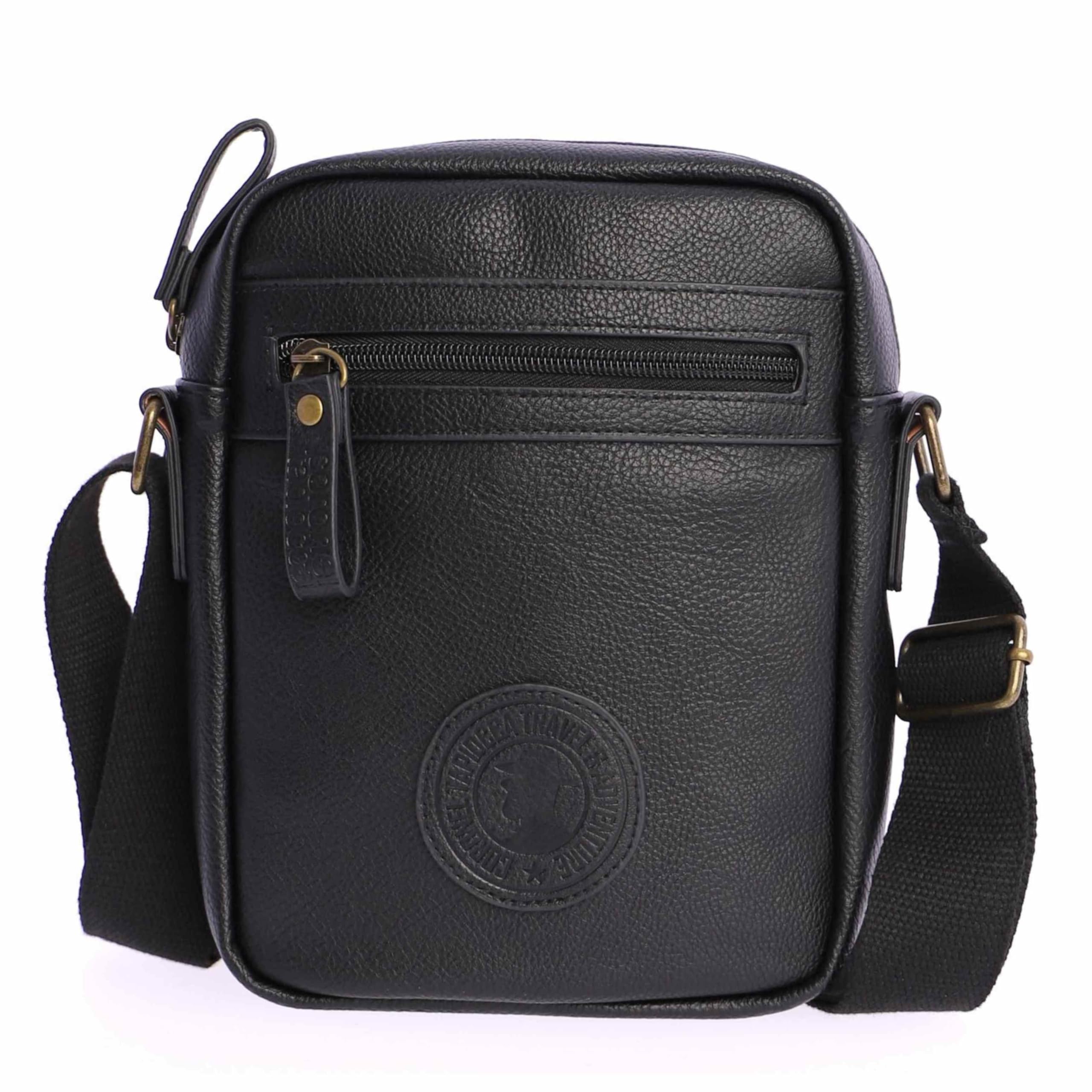 Coronel Tapiocca Bolso de mano para hombre, Men’s Handbag, Black, Normal