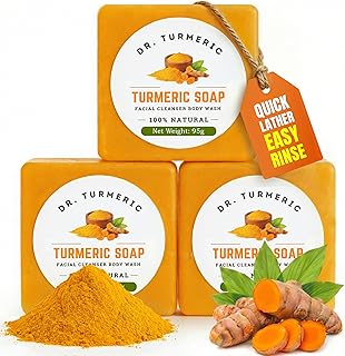 Barra de jabón de cúrcuma | Limpiador facial ...