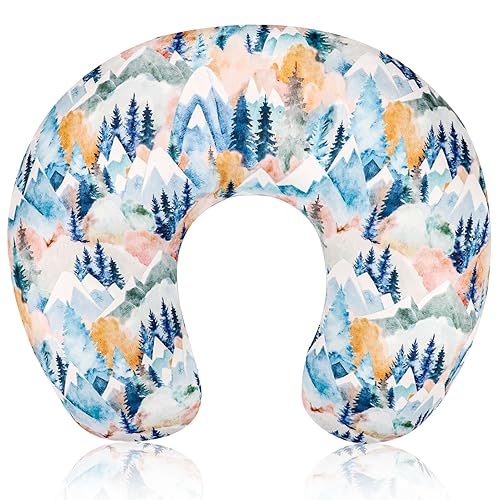 Funda de almohada de lactancia para bebé, funda de almohada extraíble para lactancia, funda de almohada de lactancia para niños recién nacidos, tela