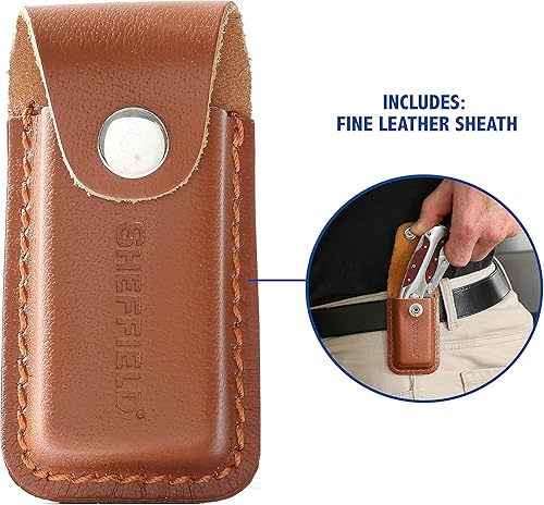 Miniatura 6 de Sheffield 12613 - Navaja multiusos (apertura con una mano)