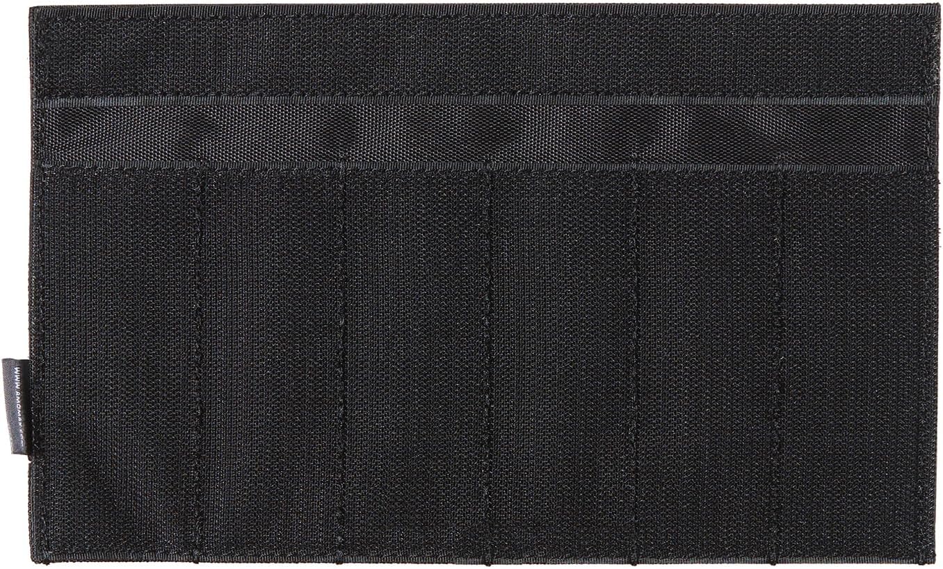 GoldenBall Velcro & Nylon Fabric High Speed 9 Pouch Chest Rig with Rig Panel - (Black)