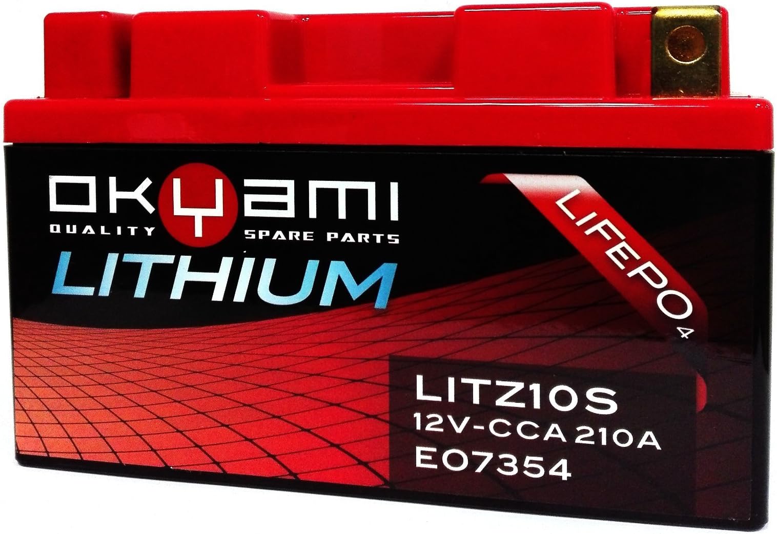Lithium Battery YTX7L-BS litz10s/YTZ10S/YTX12-BS/YTX12 A-BS for Triumph Sprint ST 1050 2005