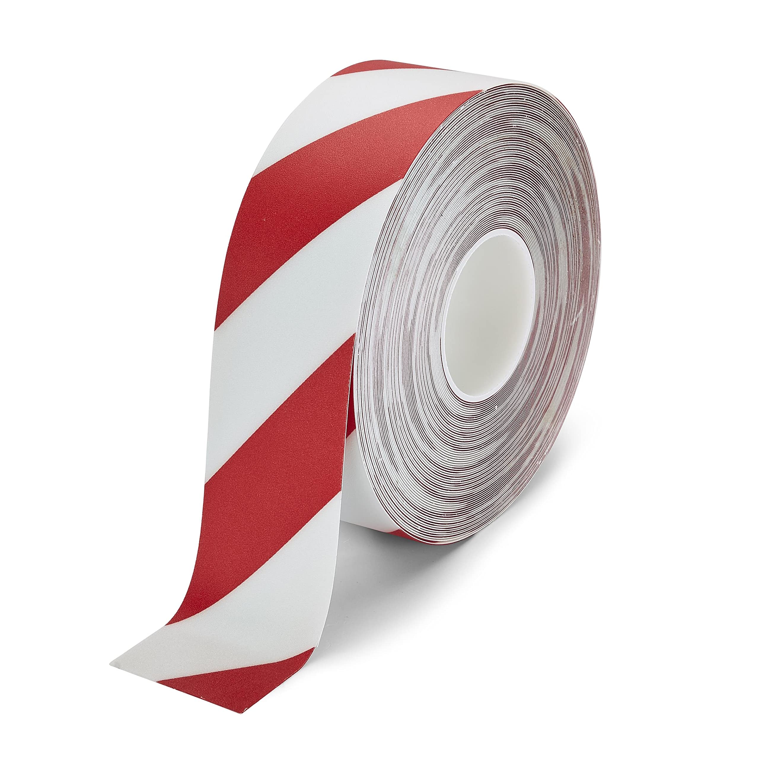 White and Red Floor Tape. Heavy Duty Lane Marking Tape for High Traffic Areas. Perfect for Commerical Environments. Strong 3M Self Adhesive 50mm and 75mm and 100mm x 30 Metres Long