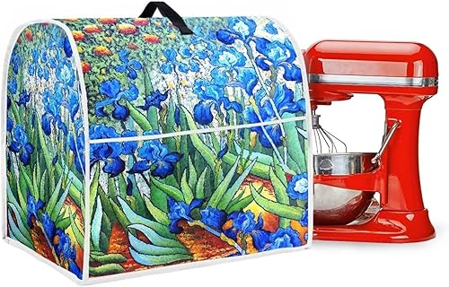 Miniatura 6 de Cubierta para mezclador de lirios, cubierta para máquina de cocina pequeña, tamaño S, cubierta de mezclador de ayuda de cocina, cubierta antipolvo,