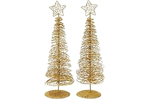 Juvale Small Gold Christmas Tree Decorations