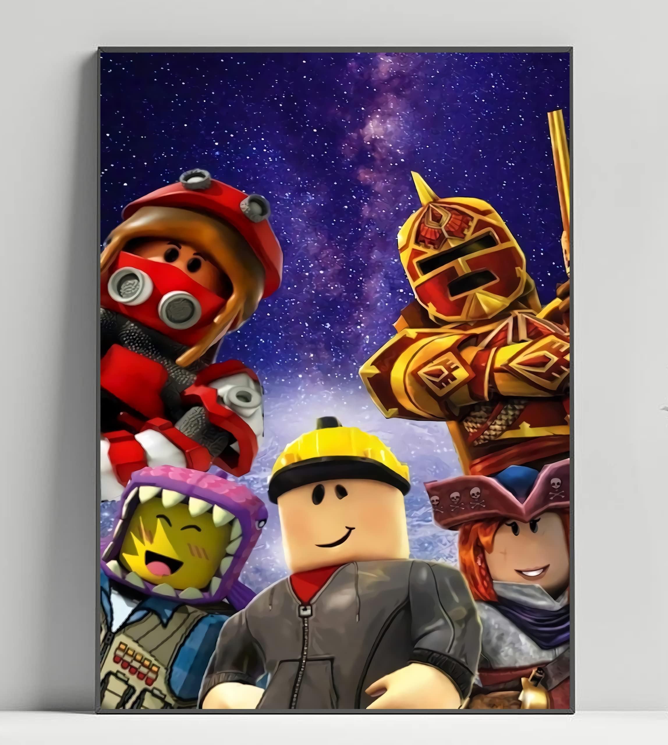 Wall Art Roblo Premium Poster Print Great Gift Idea for Her or Him Hanging Picture Decor For Home or Room (24x36)