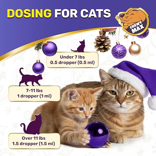 Miniatura 5 de L Lisina para gatos para apoyo respiratorio e inmunológico  Antibiótico para gatos para ayudar con ojos llorosos, tos, secreción nasal, estornudos