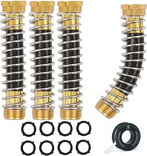 Morvat Garden Hose Protector Spring Connector
