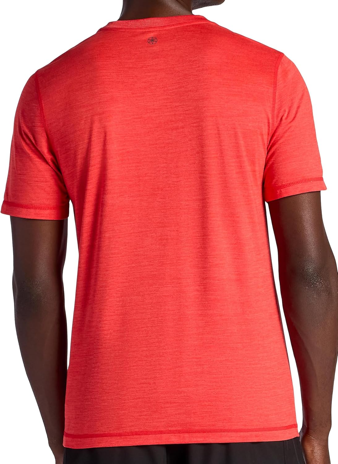Gaiam Mens Everyday Basic V-Neck Top, Standard Fit, Stretch Midweight Material - Image 2