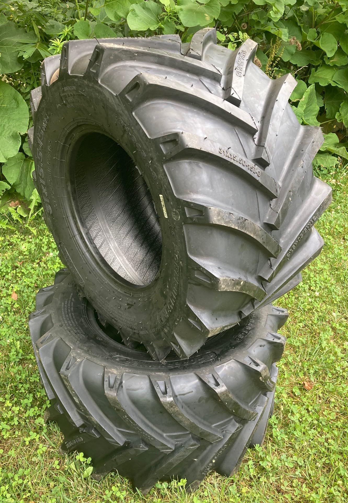 Amazon.com: Pair of 2-31X15.5-15 Trencher Tires -Extra Wide