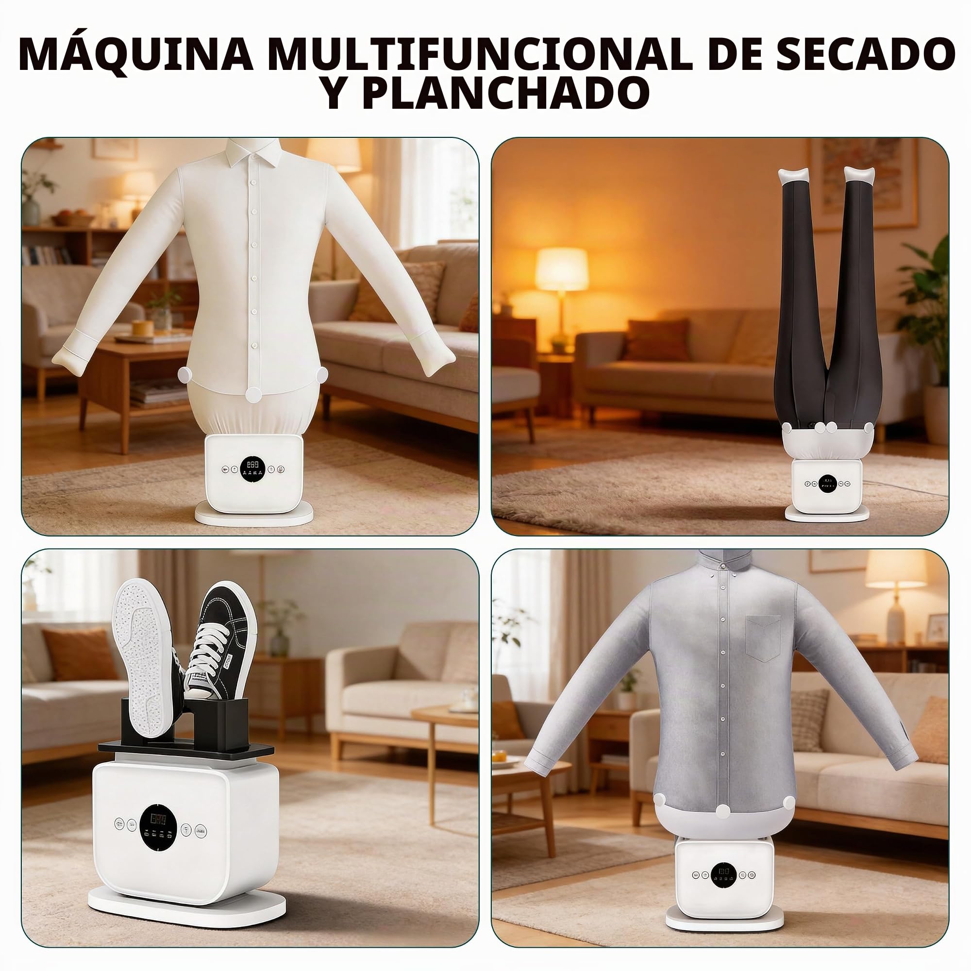 220-240V Plancha Camisas, Planchador de Camisas, Robot Plancha Camisas