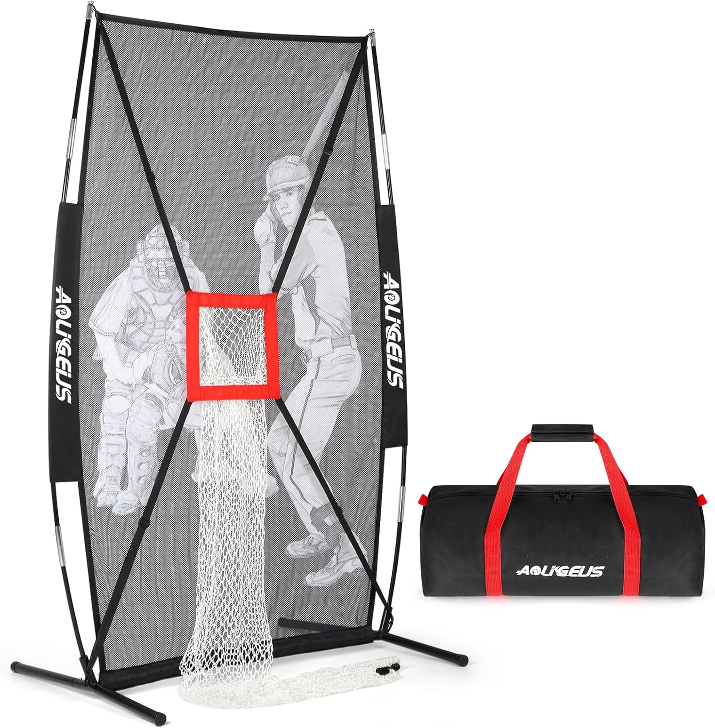 Baseball Softball Batter Dummy,Pitching Training Mannequin,Pitching Aid for Improved Accuracy