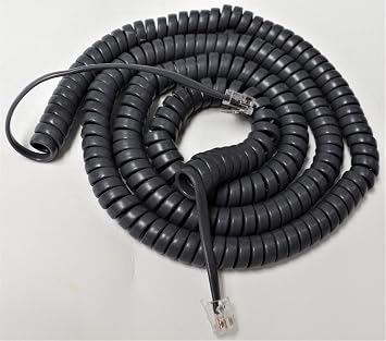 Avaya 25 Ft. Gray Handset Cord for Avaya IP/Digital Phones